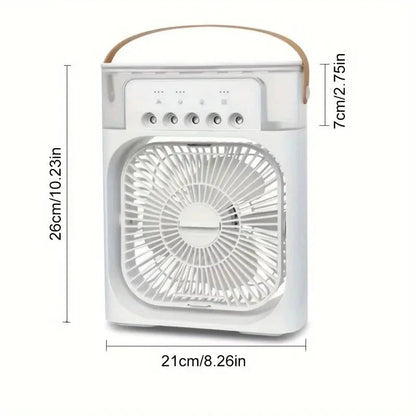 Ventilador enfriador y pulverizador